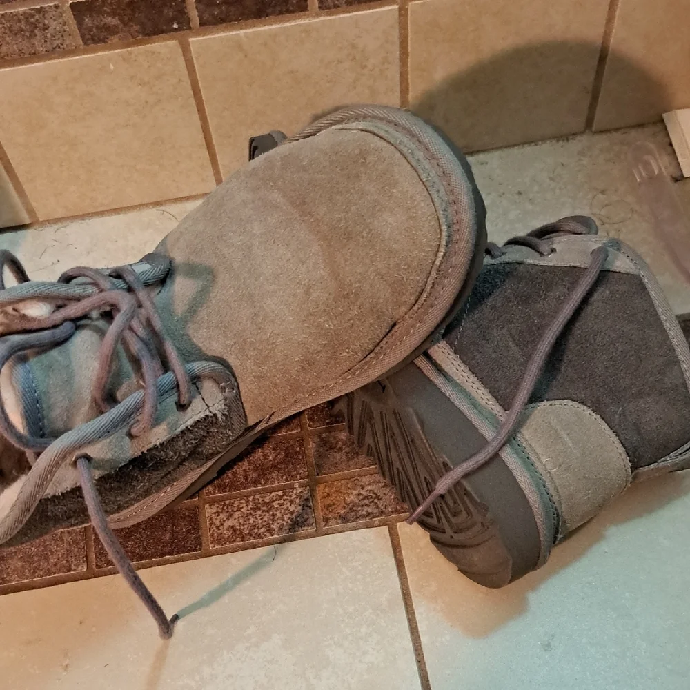 UGG Gray Boots Classic Suede Design